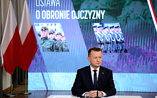 Minister obrony Mariusz Błaszczak: Wprowadzamy nowy stopień wojskowy